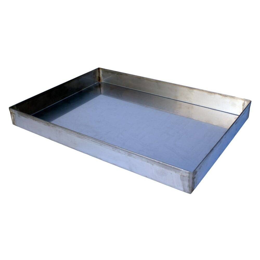 Karin Stainless Steel Marbling Tray 51x72 cm