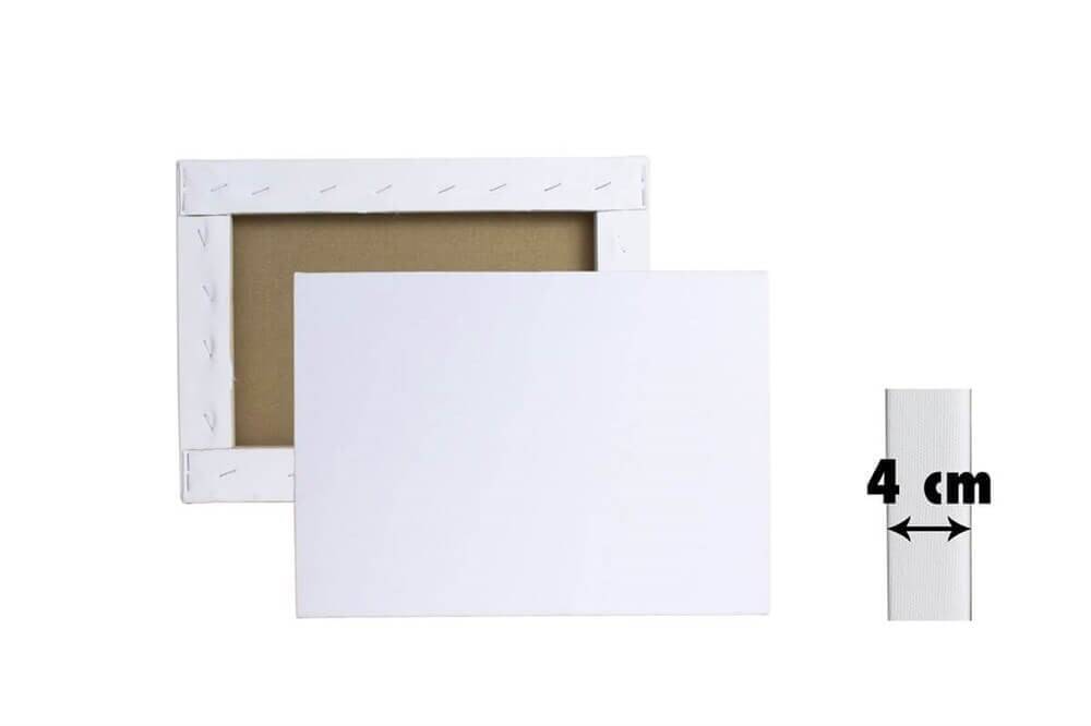 Karin Profesyonel Tuval 4 cm Duble Şase 15x15 cm
