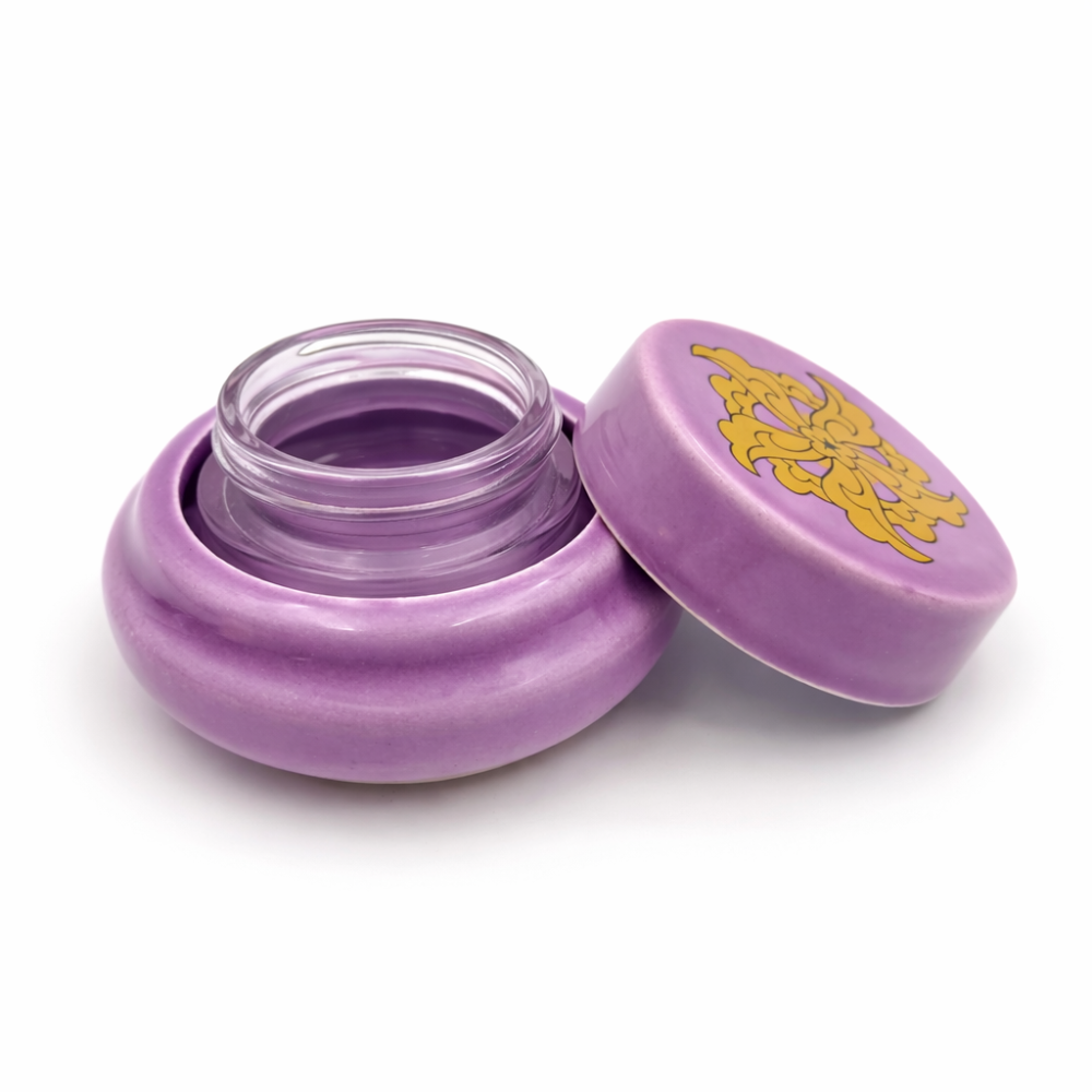 Karin Seramik Hokka Lila Desenli 30 ml