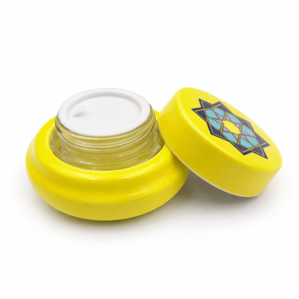 Karin Seramik Hokka Sarı Desenli 30 ml