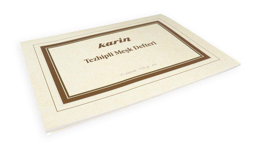 Karin Illuminated Workbook No:2 A4 150 Gr 25 Sheets