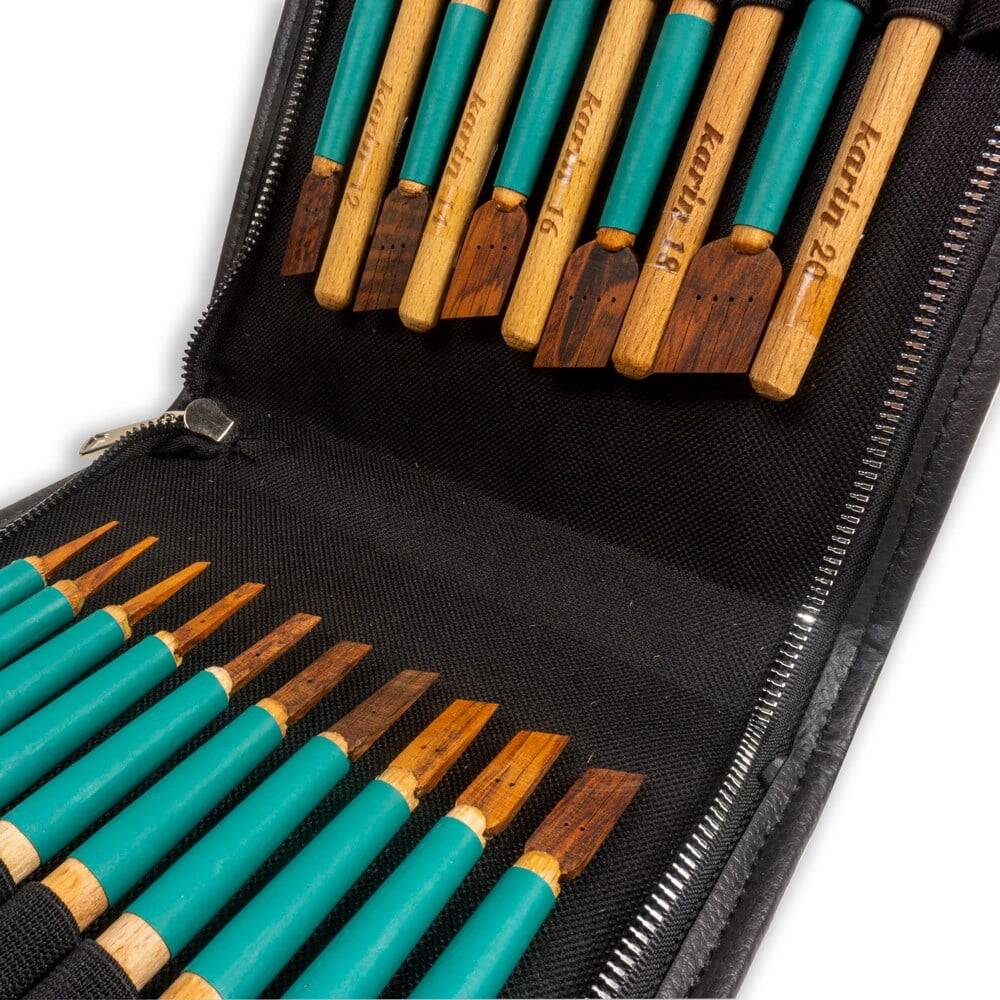 Karin Yılan Ağacı Kalem Seti Çantalı (1 mm - 20 mm)