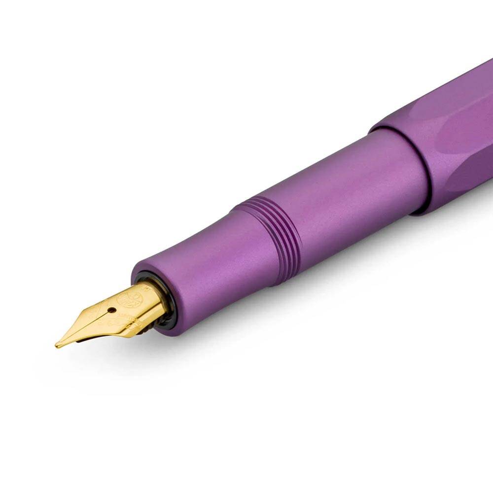 Kaweco AL Sport Collection Dolma Kalem Metalik Mor Medium Uç
