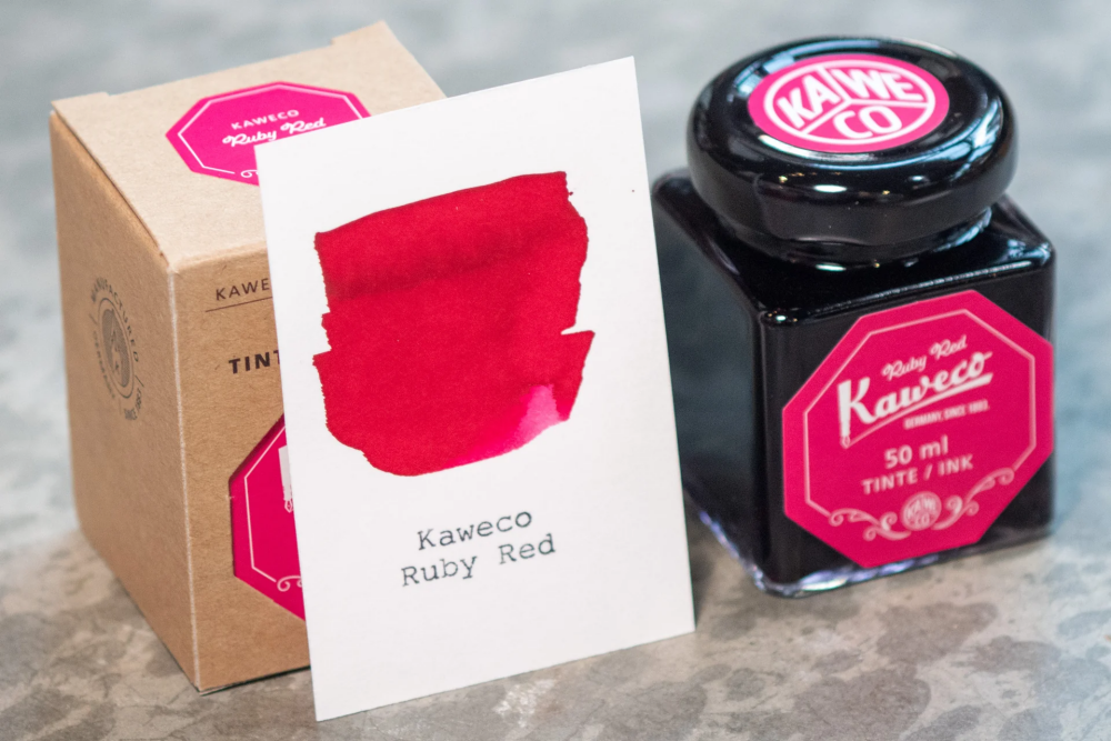 Kaweco Fountain Pen Ink 50 ml Red