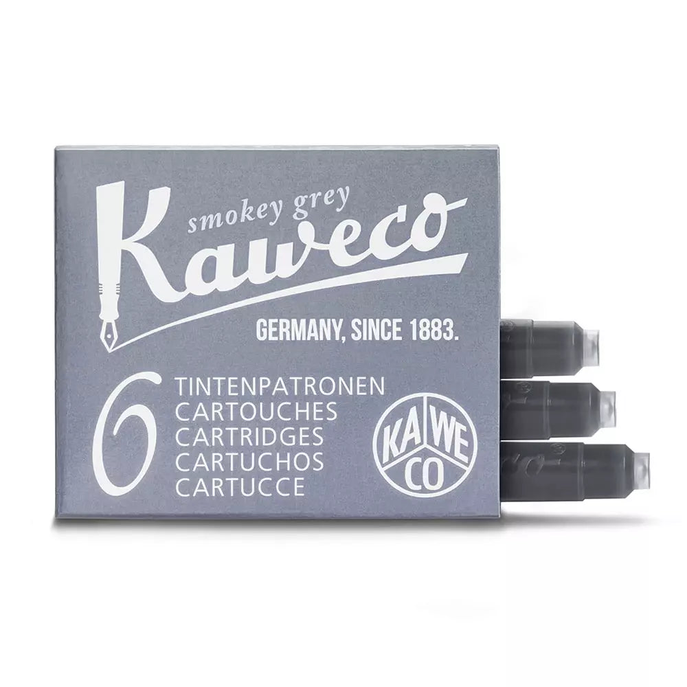Kaweco Cartridge 6-Pack Smoke Gray
