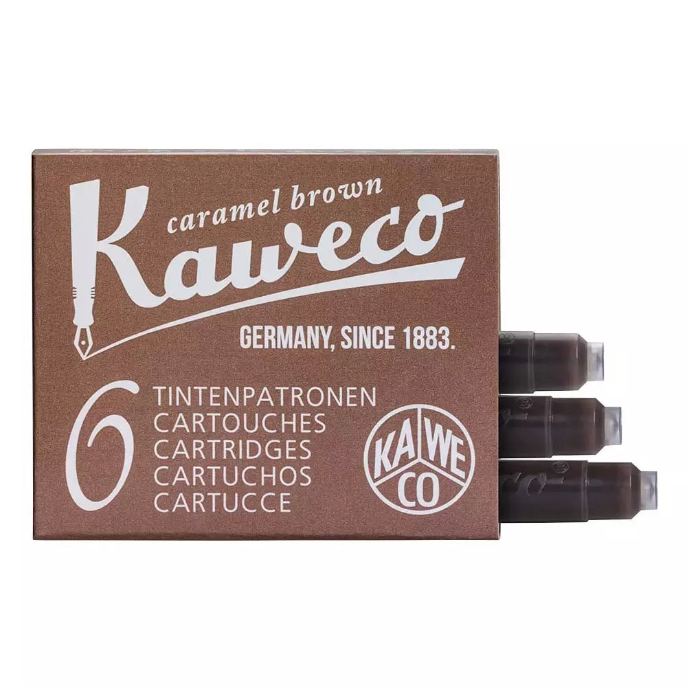 Kaweco Cartridge 6-Pack Brown