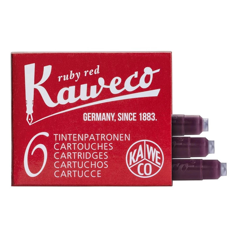 Kaweco Cartridge 6-Pack Red