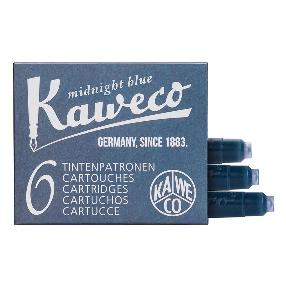 Kaweco Cartridge 6-Pack Blue Black