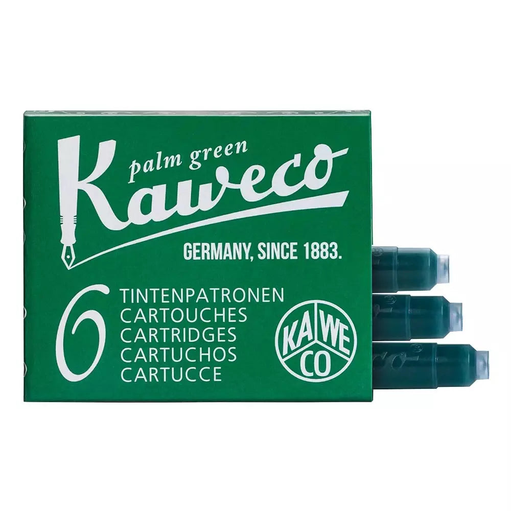 Kaweco Cartridge 6-Pack Green