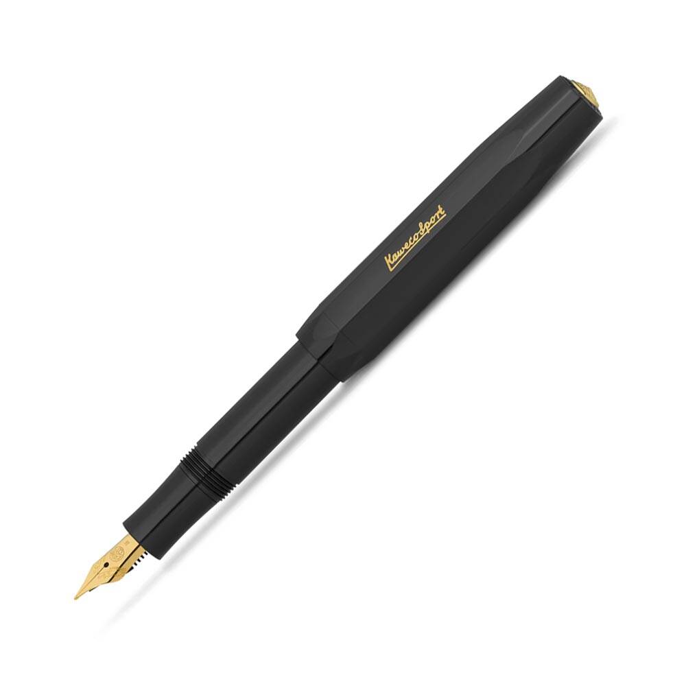 Kaweco Klasik Sport Dolma Kalem Siyah F Uç