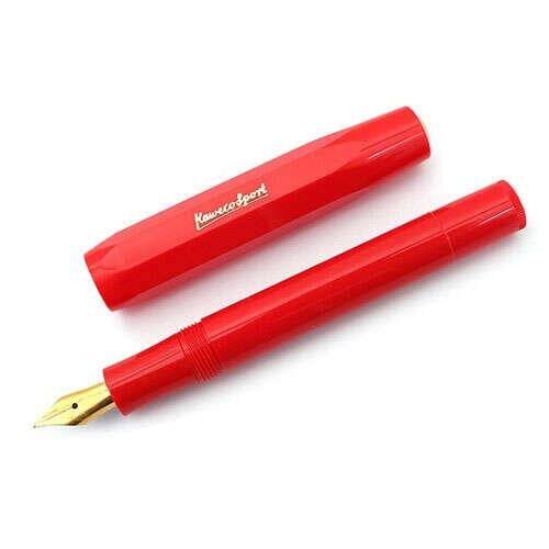 Kaweco Classic Sport Fountain Pen Red Medium Nib