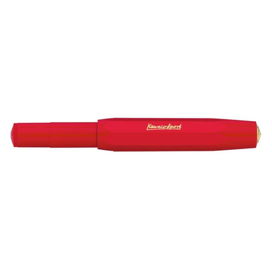 Kaweco Classic Sport Fountain Pen Red Medium Nib