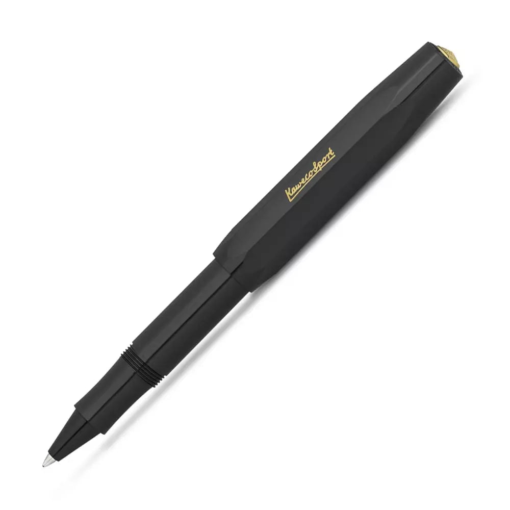 Kaweco Klasik Sport Roller Kapaksiz Siyah