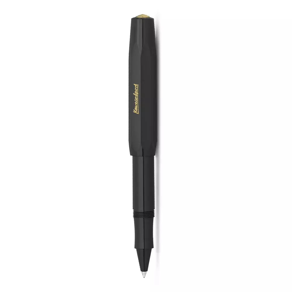 Kaweco Klasik Sport Roller Kapaksiz Siyah