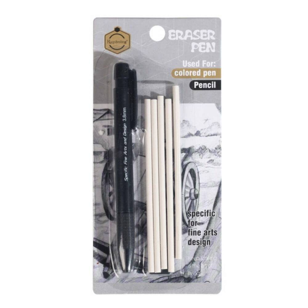 Keep Smiling Pencil Eraser 3.8 mm with 5 Refills