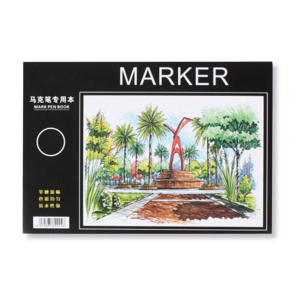 Keep Smiling Marker Pad A5 120 gr 40 Sheets