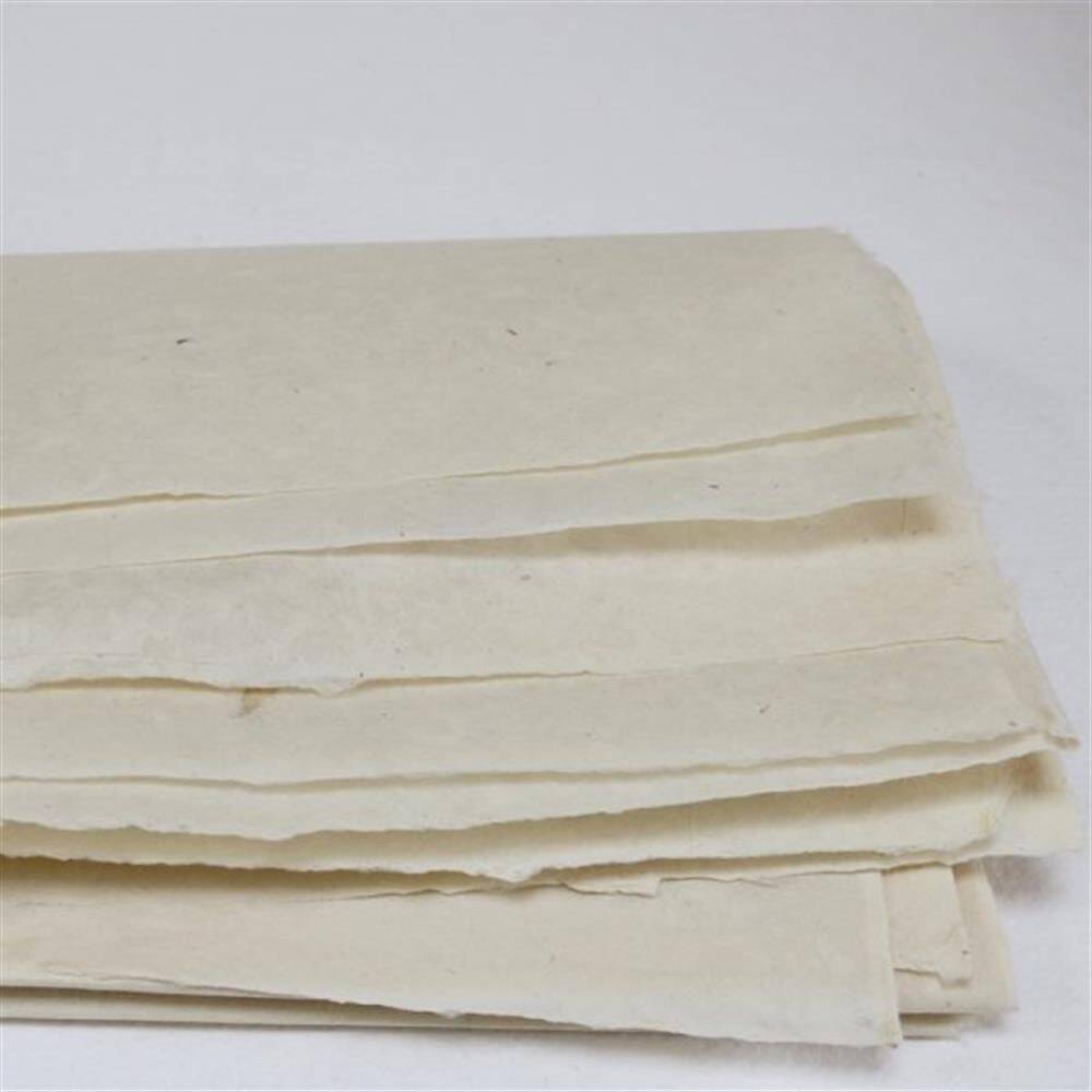 Khadi Doğal Lokta Kağıdı Naturel 30 gsm 50x75 cm