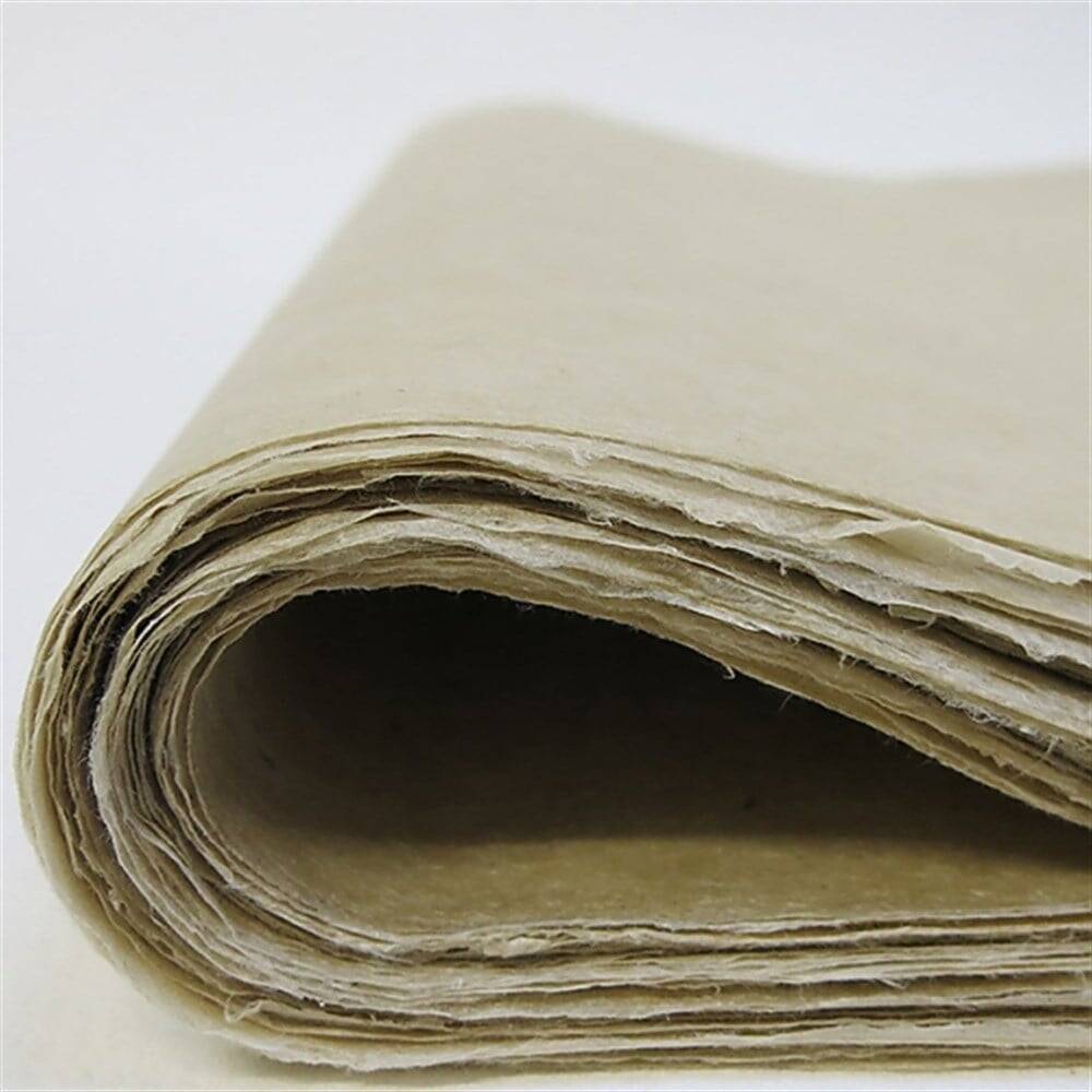 Khadi Doğal Renk Lokta Kağıdı 30 gsm 50x75 cm