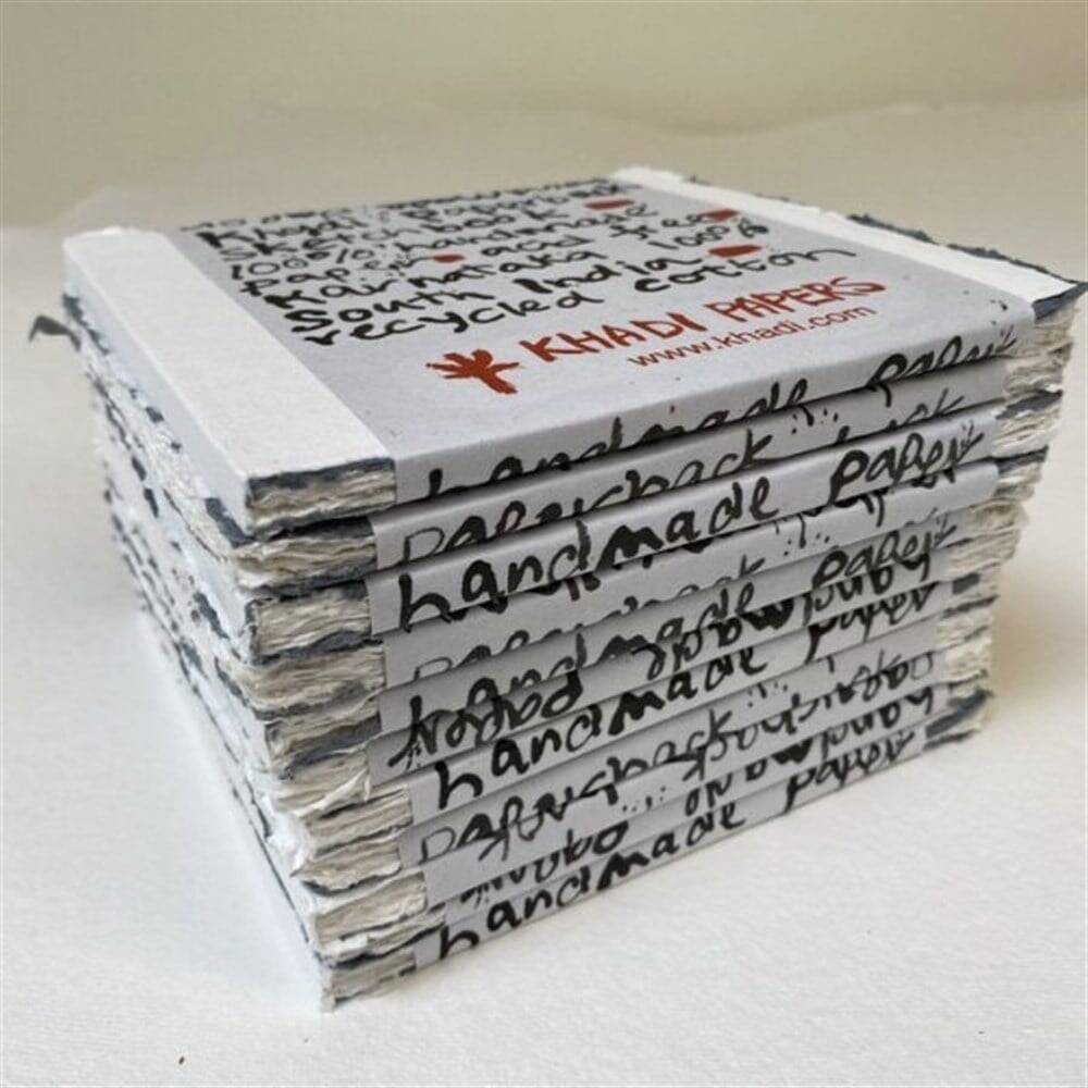 Khadi El Yapımı Çok Amaçlı Resim Defteri 150 gr 15x15 cm Medium