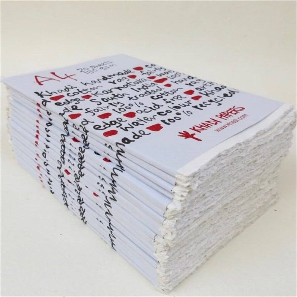 Khadi El Yapımı Çok Amaçlı Resim Defteri 150 gr A4 20 Yaprak