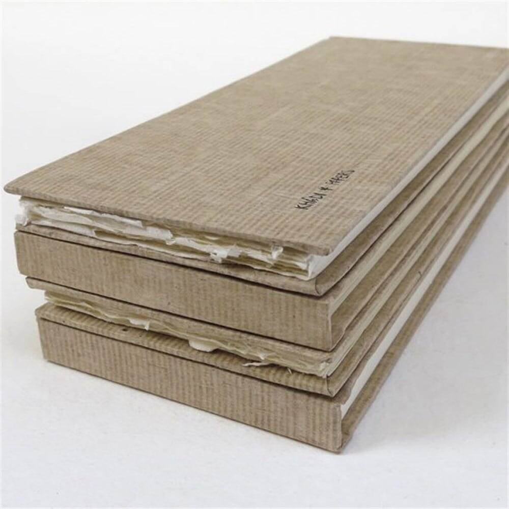 Khadi El Yapımı Çok Amaçlı Resim Defteri 210 gr 13 cm x 32 cm Smooth