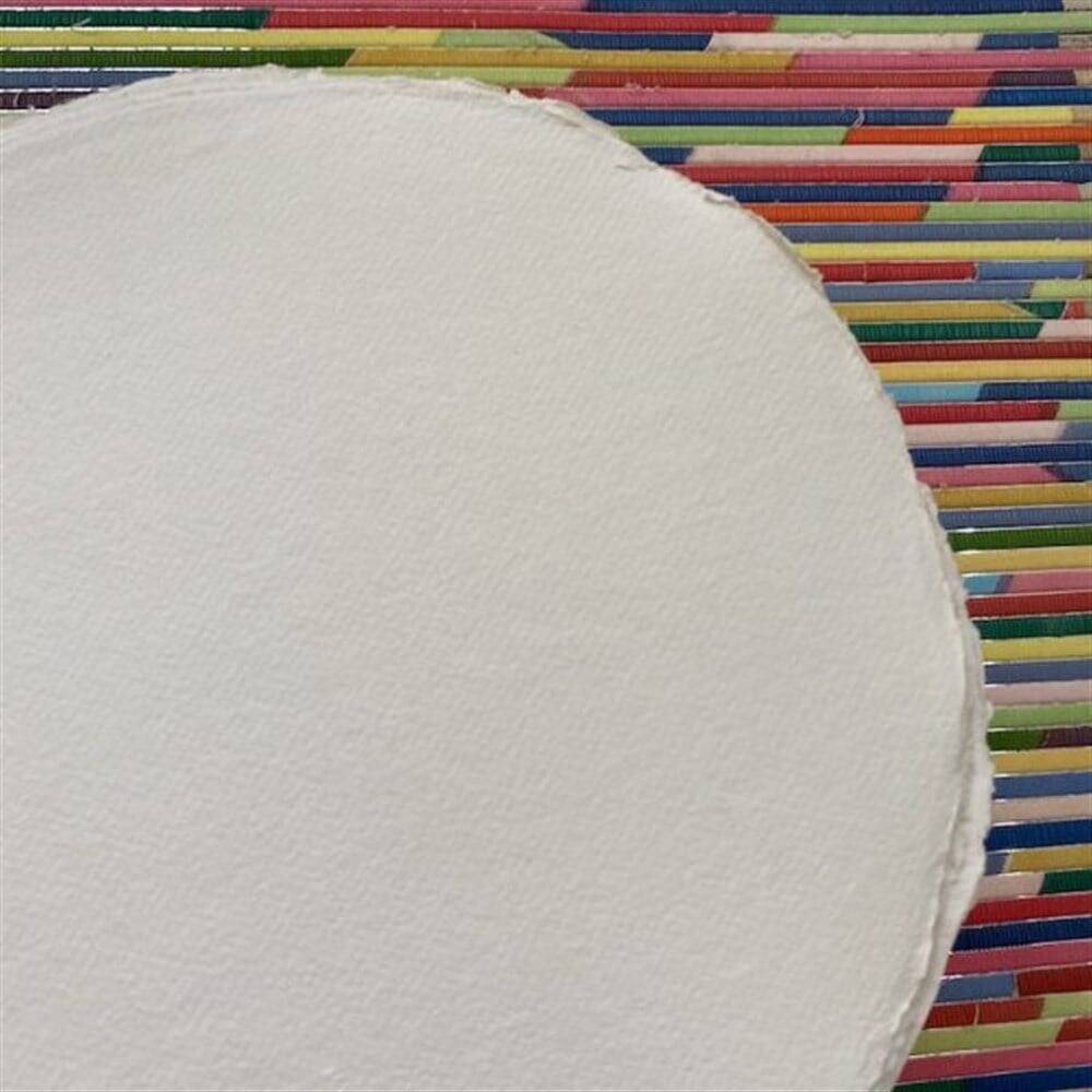 Khadi El Yapımı Çok Amaçlı Resim Defteri 320 gr 30 cm Yuvarlak