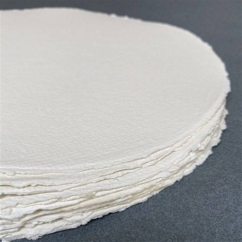 Khadi Handmade Multi-Purpose Drawing Notebook 320 gr 30 cm Round