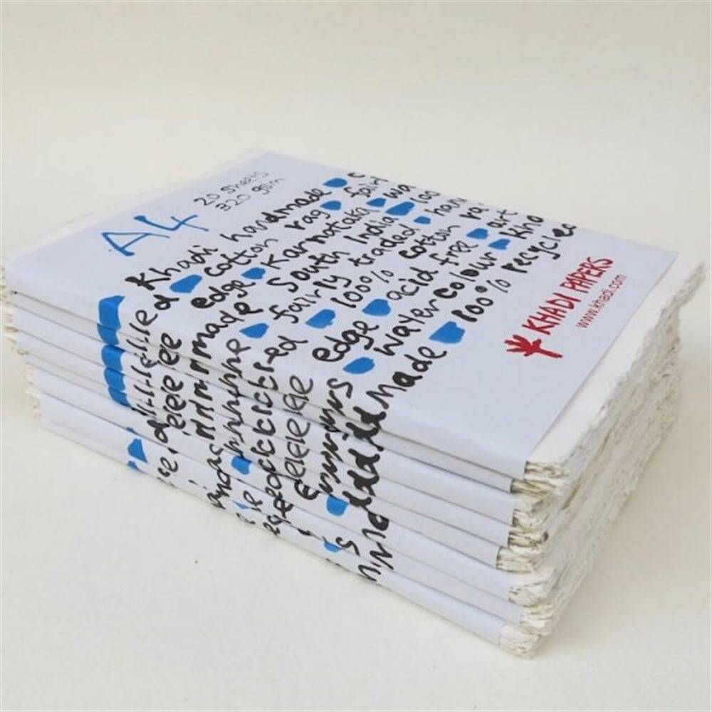Khadi El Yapımı Çok Amaçlı Resim Defteri 320 gr A4 20 Yaprak