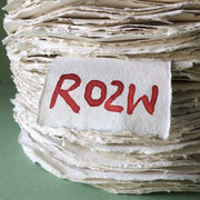 Khadi Handmade Paper 320 gsm 56 cm Rough White Round