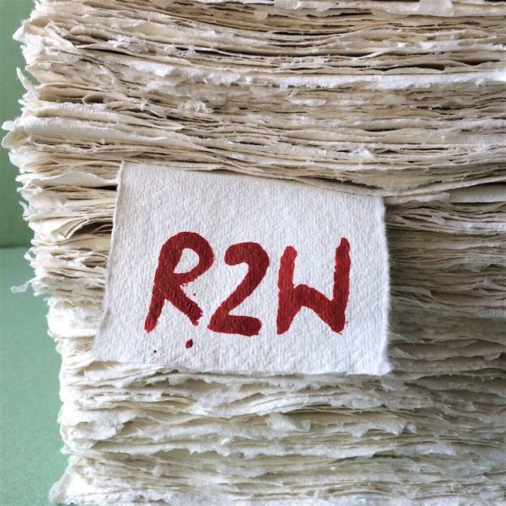 Khadi Handmade Paper 320 gsm 56x76 cm Rough White
