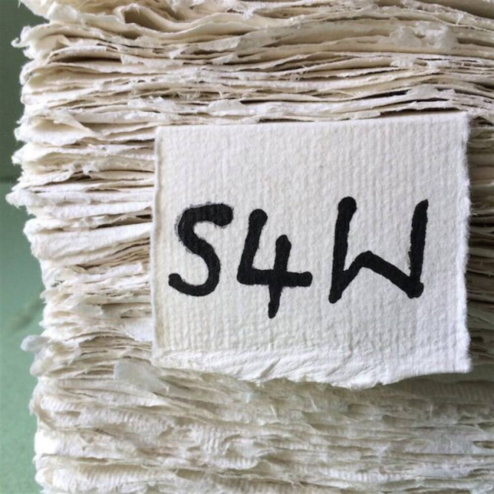Khadi Handmade Paper 640 gsm 56x76 cm Smooth White