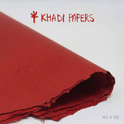 Khadi Hemp Paper Madder Smooth 100 gsm 40x55 cm