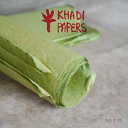 Khadi Nepal Lokta Kağıdı Misket Limonu 30 gsm 50x75 cm