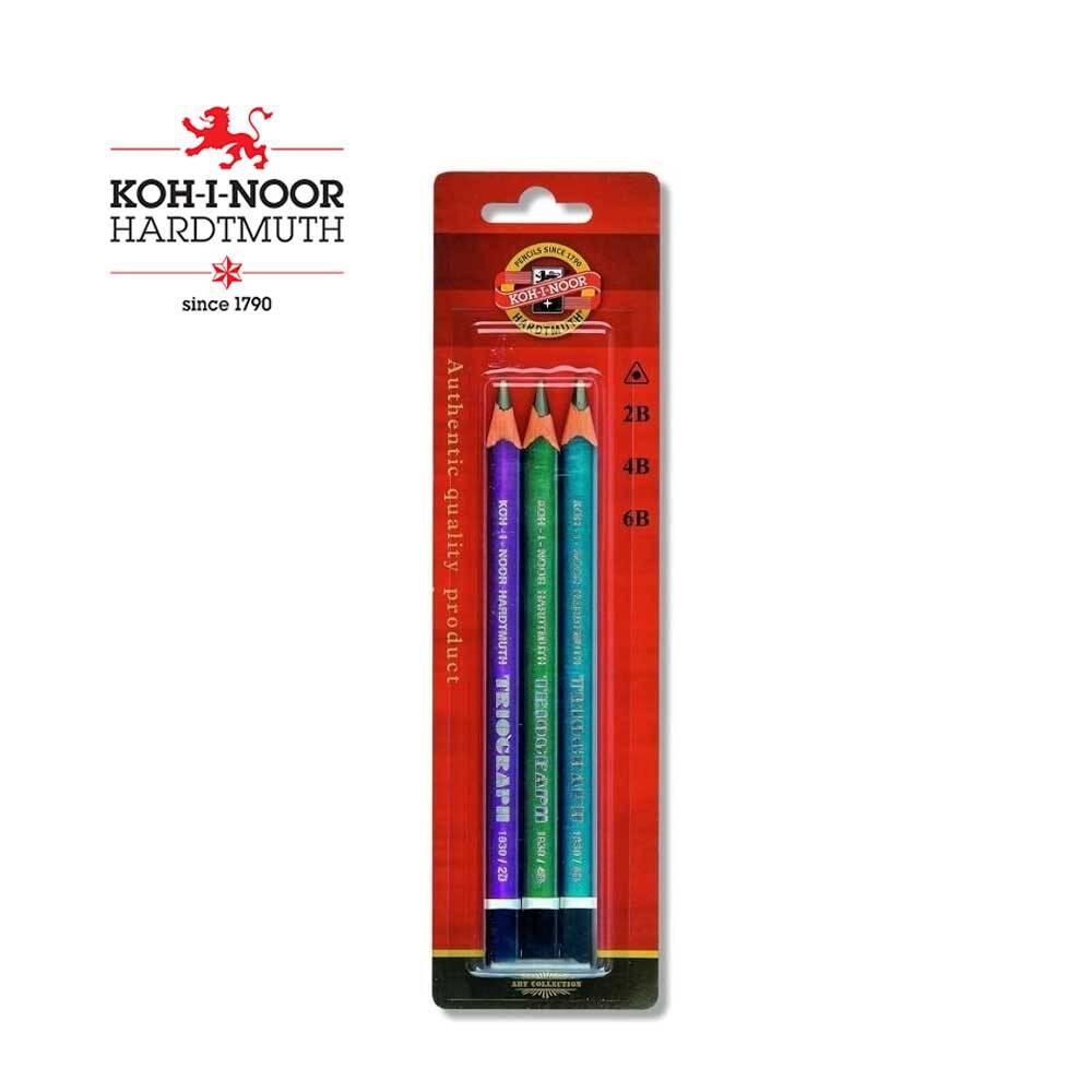 Koh-i Noor 1830 Dereceli Kurşun Kalemi Jumbo Triangular Set