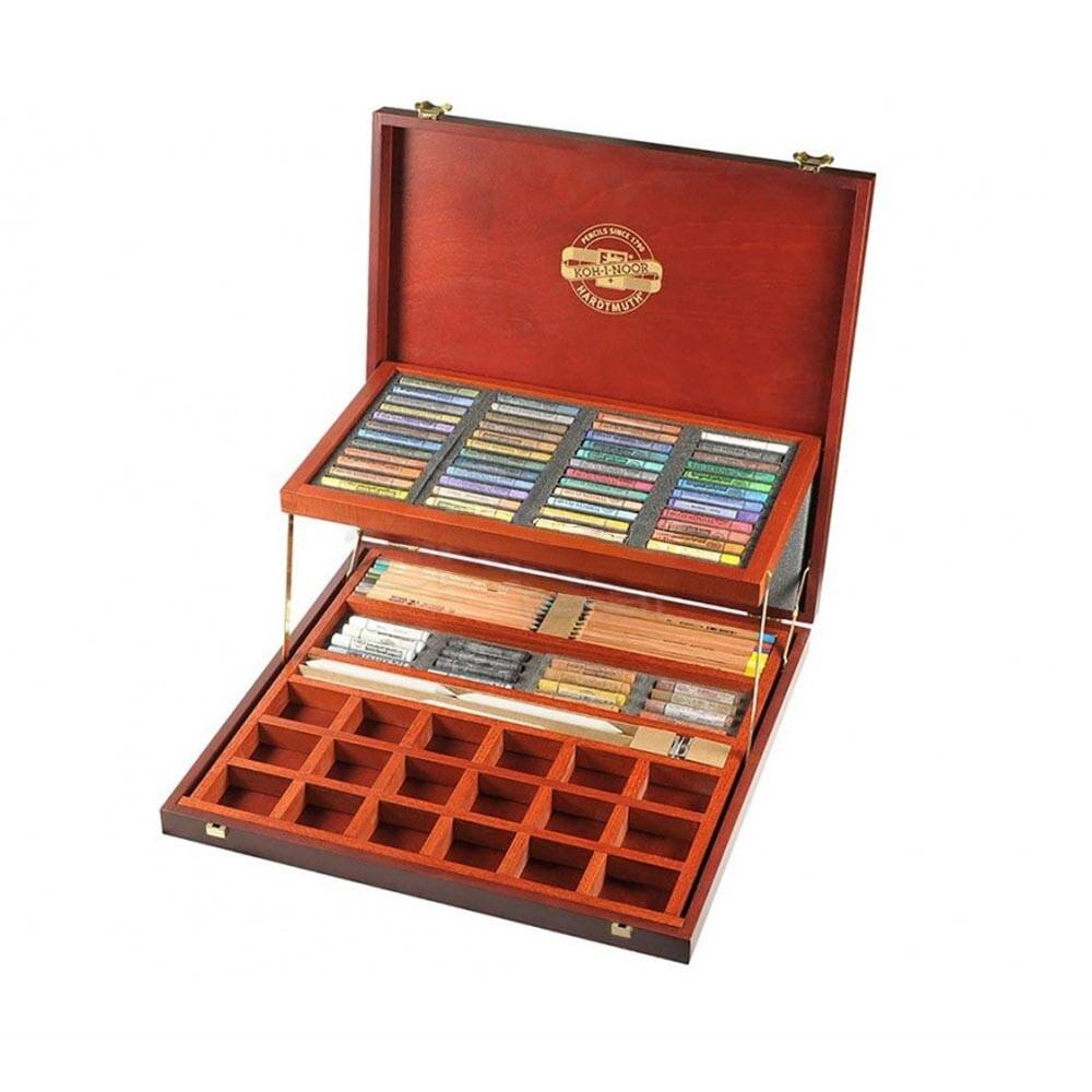 Koh-i Noor 8896-02 Gioconda Artist's Set Large Painting and Drawing Collection 117 Pieces