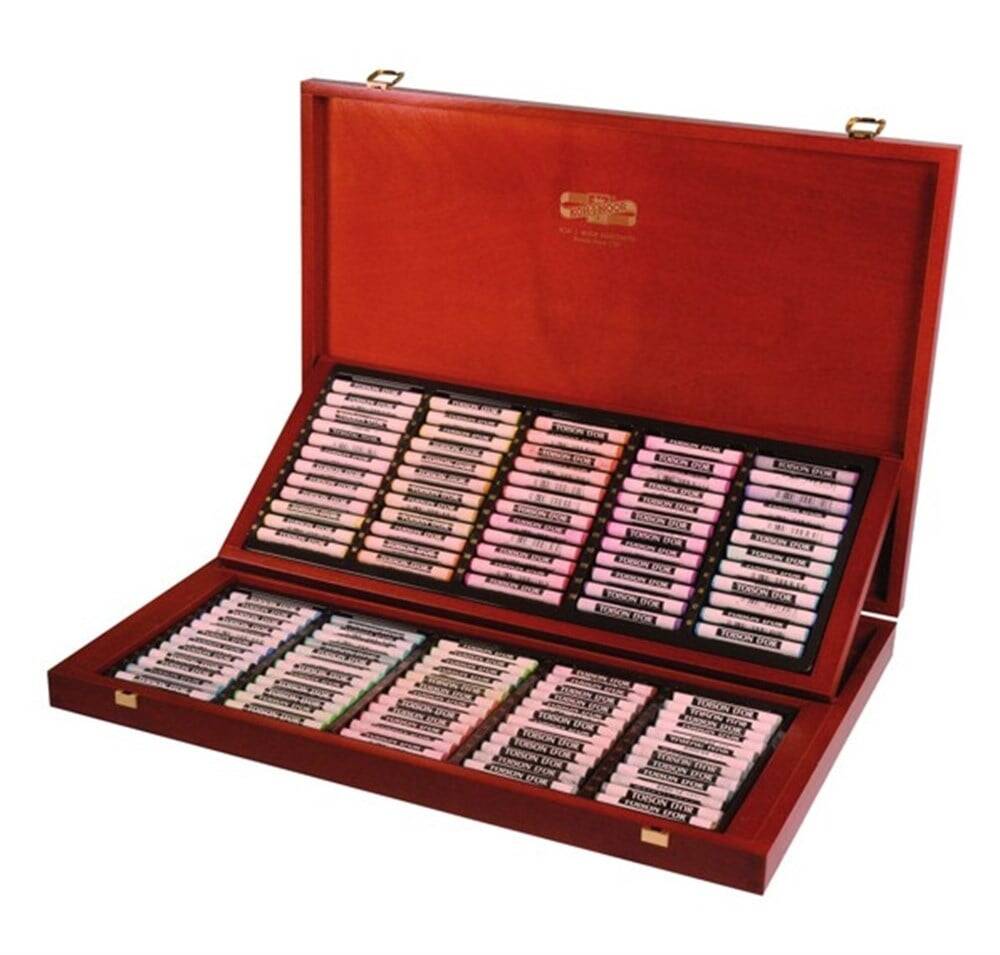 Koh-i Noor Artist Soft Pastel Seti 120 Renk Ahşap Kutu