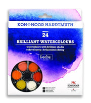 Koh-i Noor Brilliant Watercolor Watercolor Set of 24