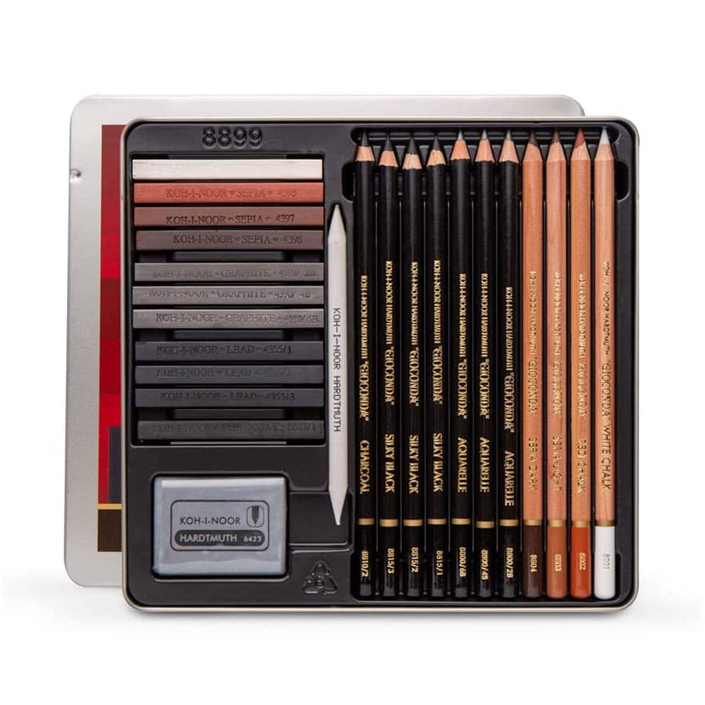Koh-i Noor Sketch Drawing Set 24 Pieces 8899