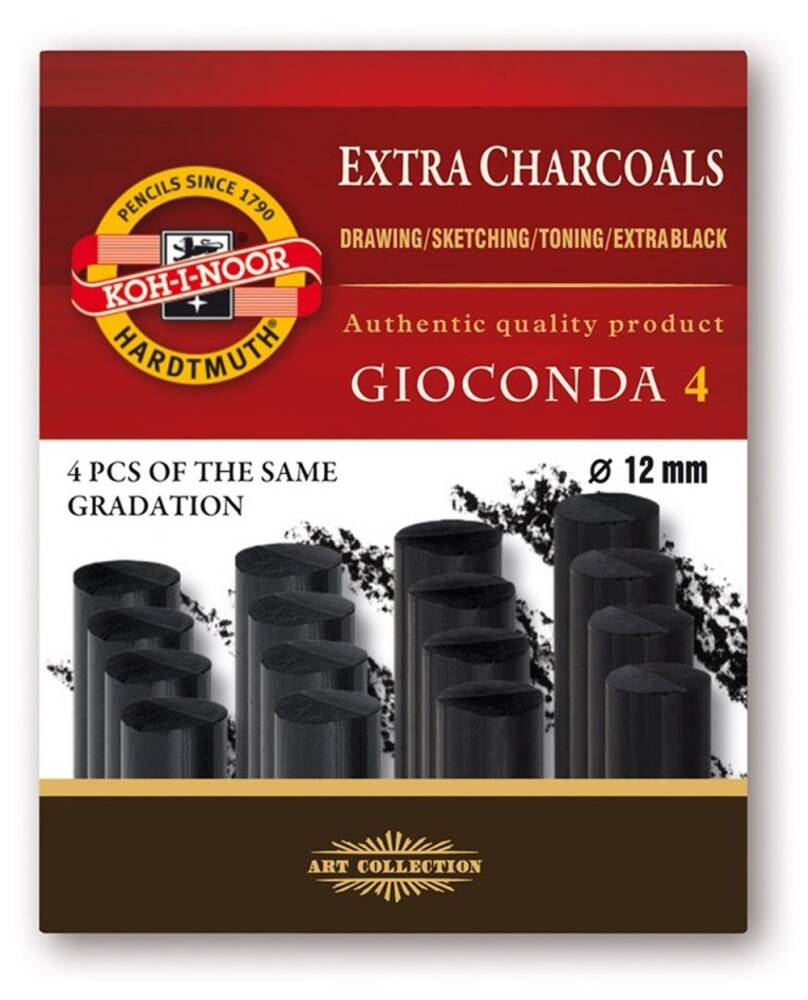 Koh-i Noor Extra Soft Charcoal Set 8694 4