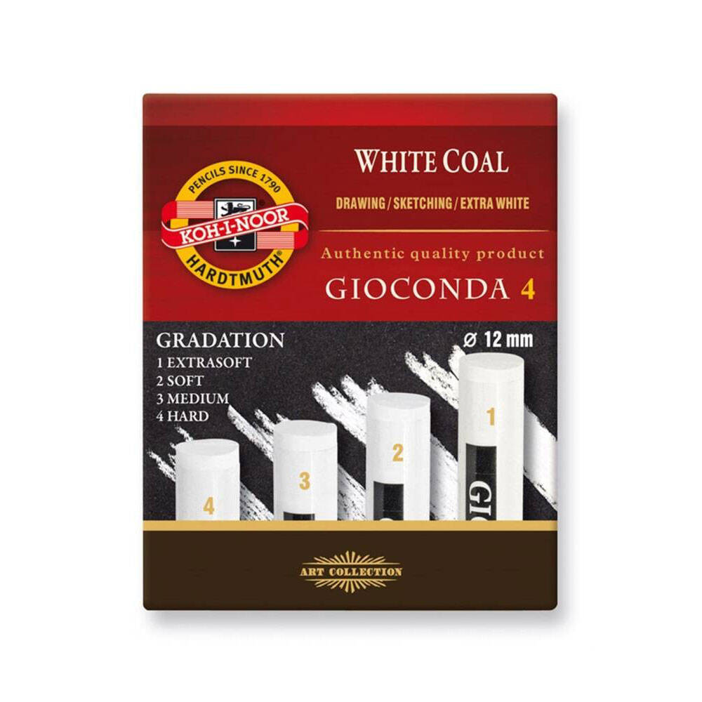 Koh-i Noor Extra White Coals Thick White Coal 8692-4