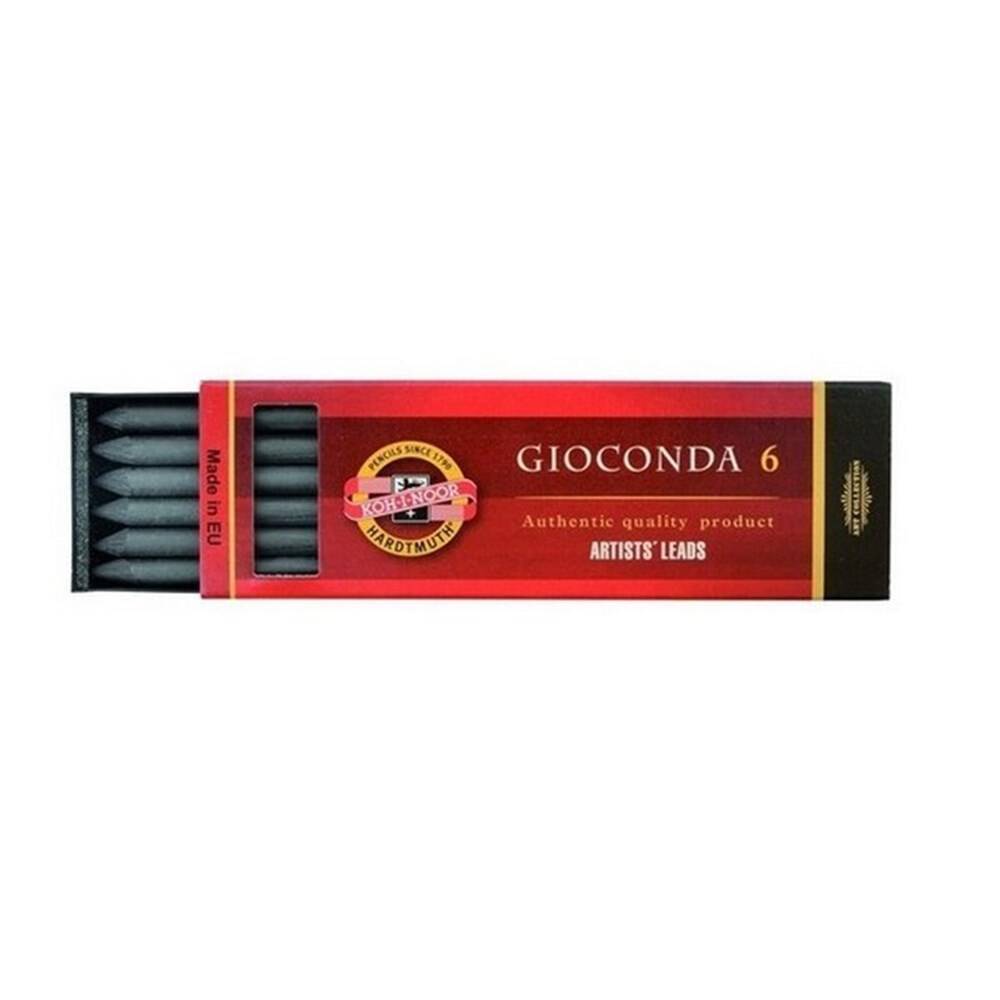 Koh-i Noor Gioconda Grafit Uç Siyah 2B 6'lı N:4865