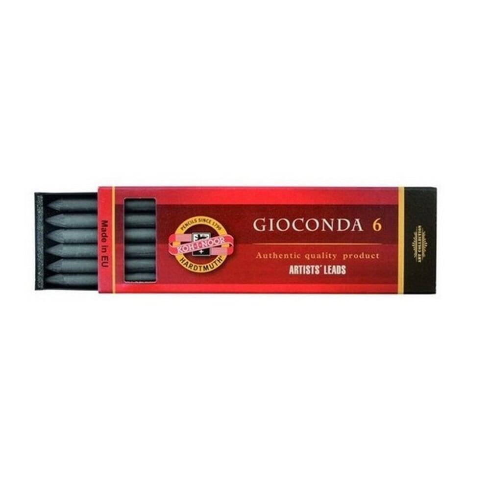 Koh-i Noor Gioconda Grafit Uç Siyah 2B 6'lı N:4865