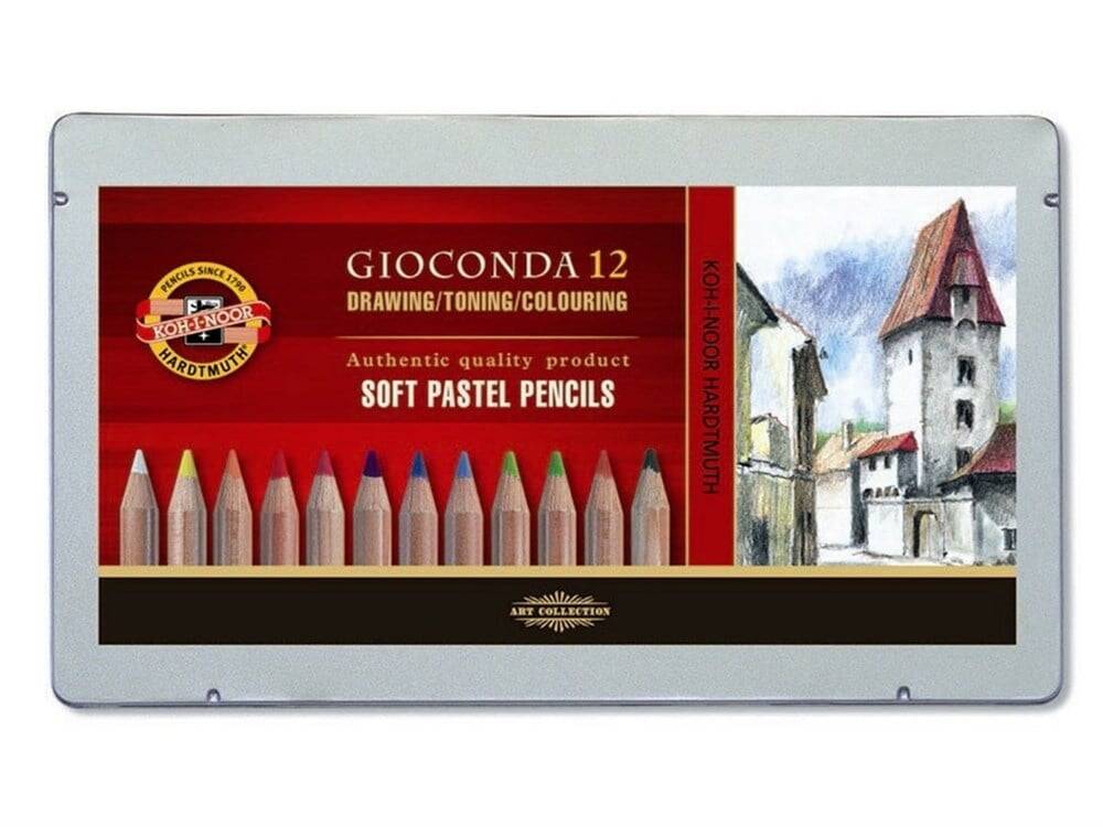 Koh-i Noor Gioconda Soft Pastel Kalemleri 12'li N:8827