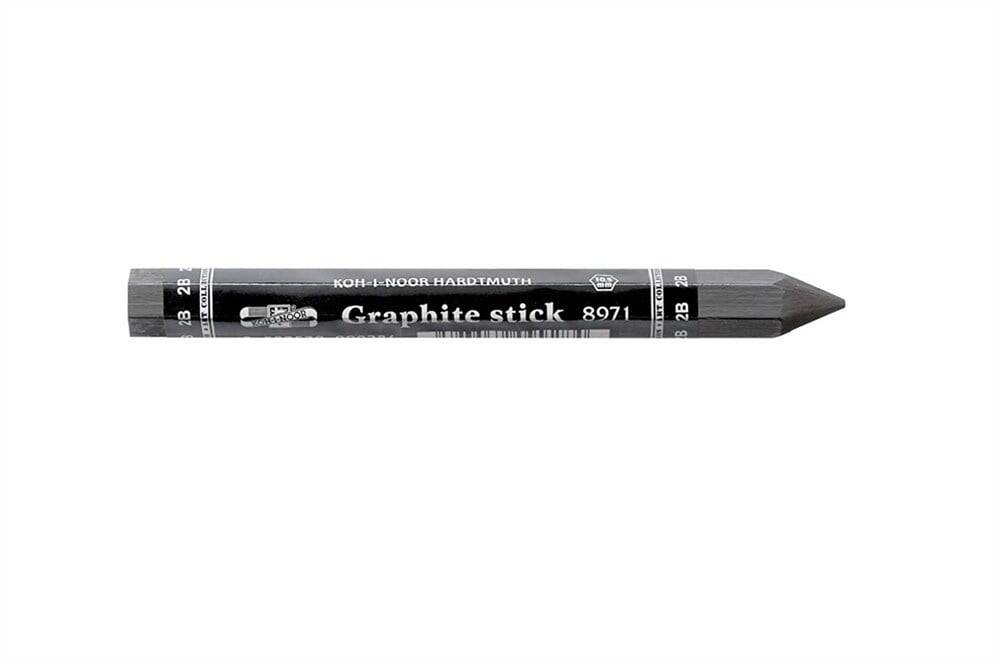 Koh-i-Noor Graphite Stick Jumbo Woodless Grafit Kalemi 8971 2B