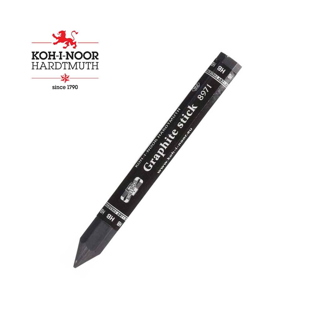 Koh-i-Noor Graphite Stick Jumbo Woodless Grafit Kalemi 8971 HB