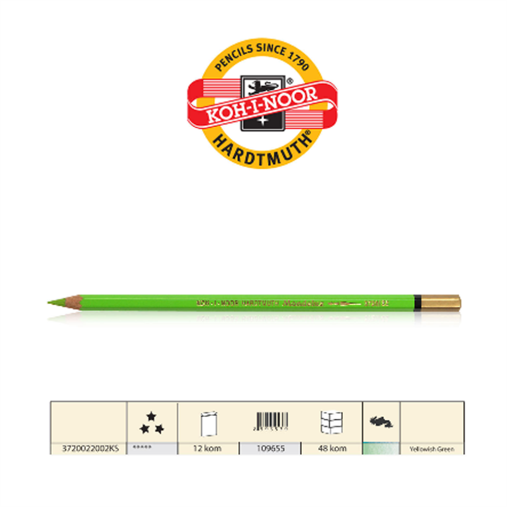 Koh-i-Noor Mondeluz Aquarell Kalem Yellowish Green