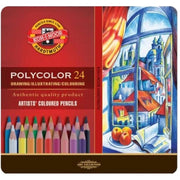 Koh-i Noor Polycolor Kuru Boya Seti 24lü 3824