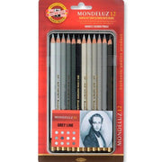 Koh-i Noor Set Aquarel Pencils 3722 12 Gray Line