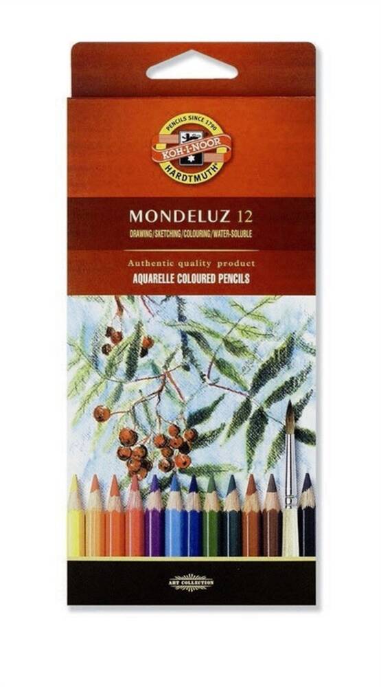 Koh-i Noor Sulandırılabilir Boya Kalem Seti 3716 12 Fruit