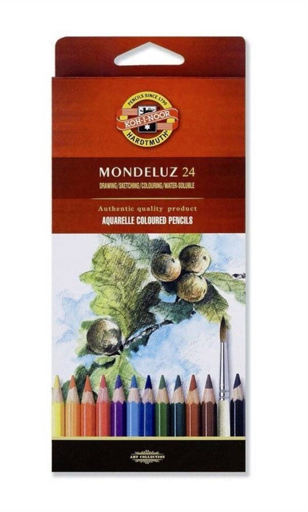 Koh-i Noor Water-Soluble Pencil Set 3718 24 Fruit